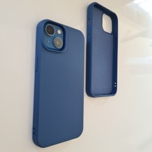 Pirok Store iPhone 13 Uyumlu Lansman İçi Kadife Esnek Soft Silikon Kılıf