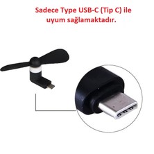 Spelt Usb-C Fan Mini Soğutucu Type-C Telefon Tablet Powerbank Için Pervane USB Vantilatör