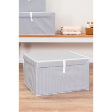 Kapaklı Çok Amaçlı ( Çamaşır-Saklama-Düzenleme Vb.) Hurç, Kutu Maxi 50X40X30
