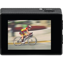 150 Dk Ya Kadar Kayıt Süreli Silver Full Hd 1080P Dıscover Deeper 2.0 Inç Hd Ekran 16 Mp Fotograf Çeken 30M Ye Kadar Su Geçirmez  Wıfı Motosiklet Kask ve Aksiyon Kamerası
