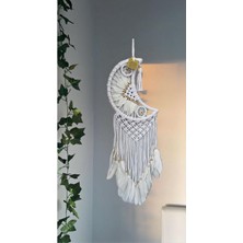 El Işçiliği Bohem Rüya Kapani 23X70 Cm, Krem