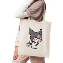 Kuromi Hediye Tote Bag Bez Çanta
