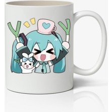 Hatsune Miku One Piece Anime Naruto Death Note Hellsing Temalı Kupa Bardak Arkadaşa Sevgiliye Hediye