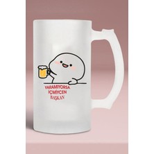 Buzlu Cam Bira Bardağı - Yaramıyorsa Içmicen Başkan