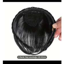 Handmade Yeni Nesil  Kahkül Taçlı Kahkül Isıya Dayanıklı Fiber
