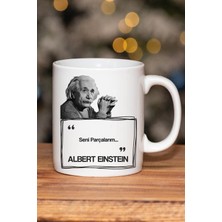 Albert Einstein Esprili Sözleri Kupa Bardak