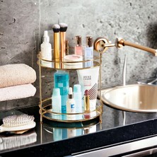 Teknotrust İki Katlı Aynalı Makyaj ve Takı Düzenleyici,  Şık ve Kullanışlı Organizatör