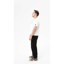 Roun Baskılı Beyaz Boxyfit T-Shirt