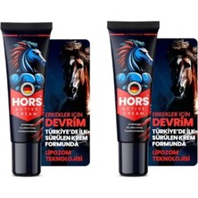 Hors Erkekler İçin Yüksek Etkili Performanse Krem 50 ml x 2 Adet