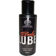 Cobeco Body Lube Water Based - Latex Safe 100 ml / Latex - Kondom Uyumlu Su Bazlı  Lubrikant Hel