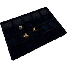 Teknotrust Bölmeli Siyah Tablo Seti,  20'li,  Şık ve Düzenli Depolama Çözümü