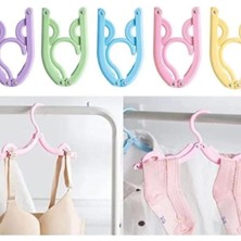 5'li Portatif Katlanabilir Seyahat Askısı, Elbise ve Daha Fazlası