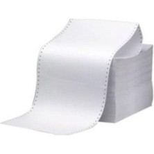 Meteksan Sürekli Form Kağıdı Kantar Fişi 1 Nüsha 6X16 cm 4000 Li