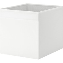 Beyaz Kulplu Oyuncak ve Organizer Kutusu, 33X38X33 Cm, Geniş ve Kullanışlı