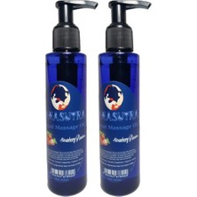 Kamasutra Erkeklere Kadınlara Özel Çilek Aromalı Masaj Yağı Pure Edible Strawberry Flavor Massage Oil 125 ml 2 Adet