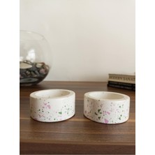 Şık 2'li Dekoratif Tealight Mumluk Seti, Evini Süsle!
