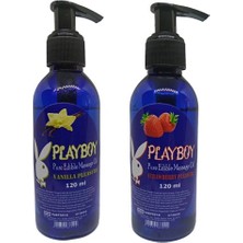 Playboy Vanilyalı ve Çilek Aromalı Masaj Yağı