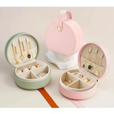 Teknotrust Şık ve Renkli Takı Çantası,  Düzenli Saklama İçin Ideal,  Pembe Tasarım