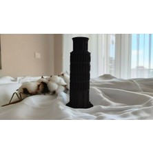 Teknotrust Şık Siyah Pisa Kulesi Organizer,  Düzen ve Estetiği Bir Arada Sunar