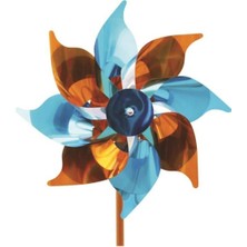 Rüzgar Gülü 18 cm Çap 8 Kanatlı Hologramlı