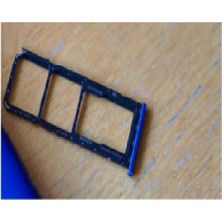 İndirim Plus Vivo Y15 Sim Kart Yuvası Sim Kart Çekmecesi Mavi Renk Ilanı