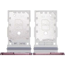 İndirim Plus Samsung Galaxy Uyumlu S22 Plus Sim Kart Yuvası Sim Kart Çekmecesi Bordo Renk