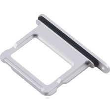 İndirim Plus iPhone 16 Plus Sim Çekmecesi Çift Simli Modeller Için Sim Kart Yuvası (Beyaz Renk)