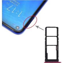 İndirim Plus Honor Uyumlu Play 3 Premium Sim Kart Yuvası Sim Kart Çekmecesi Kırmızı Renk
