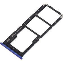 İndirim Plus Oppo Uyumlu F9 Uyumlu Sim Kart Yuvası Sim Kart Çekmecesi Mavi Renk Ilanı