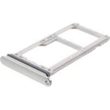 İndirim Plus Samsung Galaxy Uyumlu S8 Sim Kart Yuvası Sim Kart Çekmecesi Gümüş Renk Ilanı