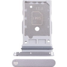 İndirim Plus Samsung Galaxy Uyumlu S24 Plus Sim Kart Yuvası Sim Kart Çekmecesi Beyaz Renk