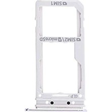 İndirim Plus Samsung Galaxy Uyumlu Note 8 Sim Kart Yuvası Sim Kart Çekmecesi Gümüş Renk Ilanı