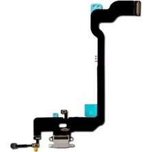 İndirim Plus iPhone Xs Max Şarj Soketi Flex (Şarj Giriş Yeri Beyaz)