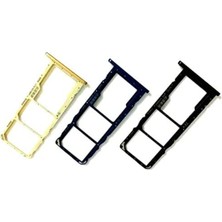 İndirim Plus Honor Uyumlu Y6 Prime 2019 Sim Kart Yuvası Sim Kart Çekmecesi Gold Renk Ilanı