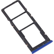 İndirim Plus Realme 5s Sim Kart Yuvası Sim Kart Çekmecesi Mavi Renk Ilanı