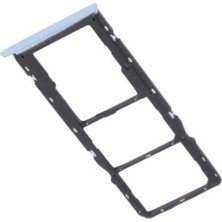 İndirim Plus Realme Narzo 50A Sim Kart Yuvası Sim Kart Çekmecesi Mavi Renk Ilanı