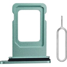 İndirim Plus iPhone 11 Sim Çekmecesi Çift Simli Modeller Için Sim Kart Yuvası (Yeşil Renk)