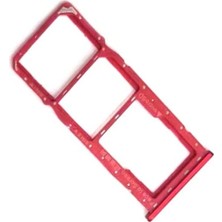 İndirim Plus Realme 5i Sim Kart Yuvası Sim Kart Çekmecesi Red Renk Ilanı
