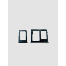 İndirim Plus Samsung Galaxy Uyumlu J6 Plus J610 Sim Kart Yuvası Sim Kart Çekmecesi Mavi Renk