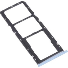 İndirim Plus Realme Narzo 50A Sim Kart Yuvası Sim Kart Çekmecesi Mavi Renk Ilanı