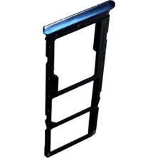 İndirim Plus Tecno Spark 8 Sim Kart Yuvası Sim Kart Çekmecesi Mavi Renk Ilanı