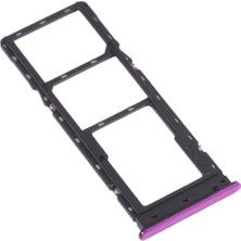 İndirim Plus Infinix Note 10 Sim Kart Yuvası Sim Kart Çekmecesi Mor