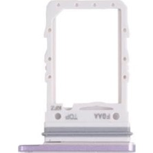 İndirim Plus Samsung Galaxy Uyumlu Z Flip 3 Sim Kart Yuvası Sim Kart Çekmecesi Violet Renk