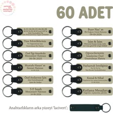 Sütlü Kahve & Lacivert, Voleybol Kulüpleri Için Özel Üretim, 60' Lı Anahtarlık Set, Hediyelik Hatıra