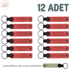 Narçiçeği & Sütlü Kahve, Lise Sınıflarına Anlamlı Bir Mezuniyet Hatırası 12'li Set, Anı Anahtarlığı