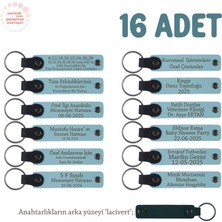 Gök Mavi, Sınıf Öğretmeninden Minik Öğrencilerine Mesajlı Karne Hatırası Anahtarlık 16’lı Set