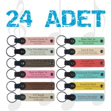 Okuma Bayramı Için Özel Üretim, 24' Lü Set, Mükemmel Hediyelik Anı ve Hatıra Anahtarlıkları