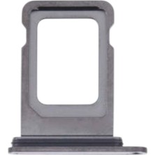 İndirim Plus iPhone 14 Pro Uyumlu Sim Kart Tepsisi Çift Sim Için 14 Pro Sim Çekmecesi (Siyah)