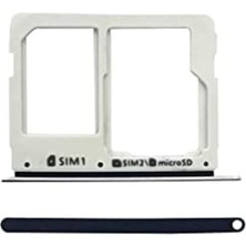 İndirim Plus Samsung Galaxy Uyumlu C7 Pro Sim Kart Yuvası Sim Kart Çekmecesi Siyah Renk Ilanı