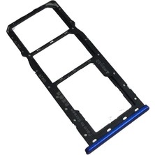İndirim Plus Realme C2 Sim Kart Yuvası Sim Kart Çekmecesi Mavi Renk Ilanı